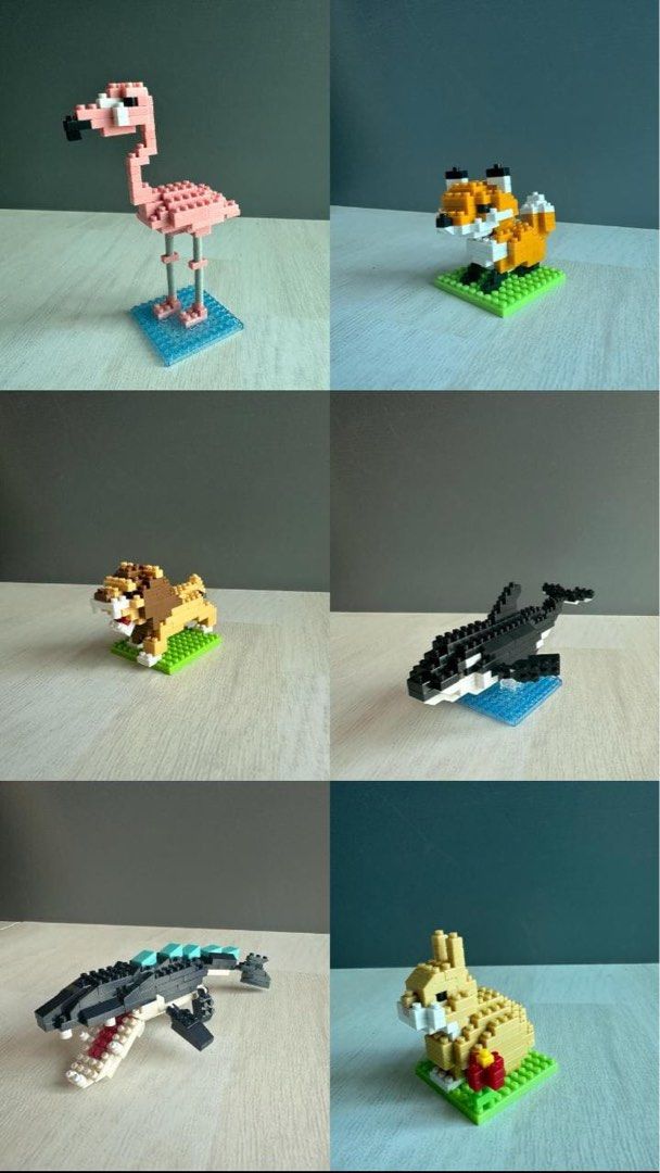 Daiso lego blocks each 1.50