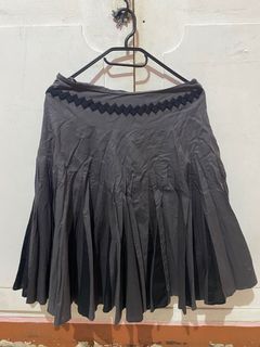 Y2k Gray Maxi/Midi Skirt