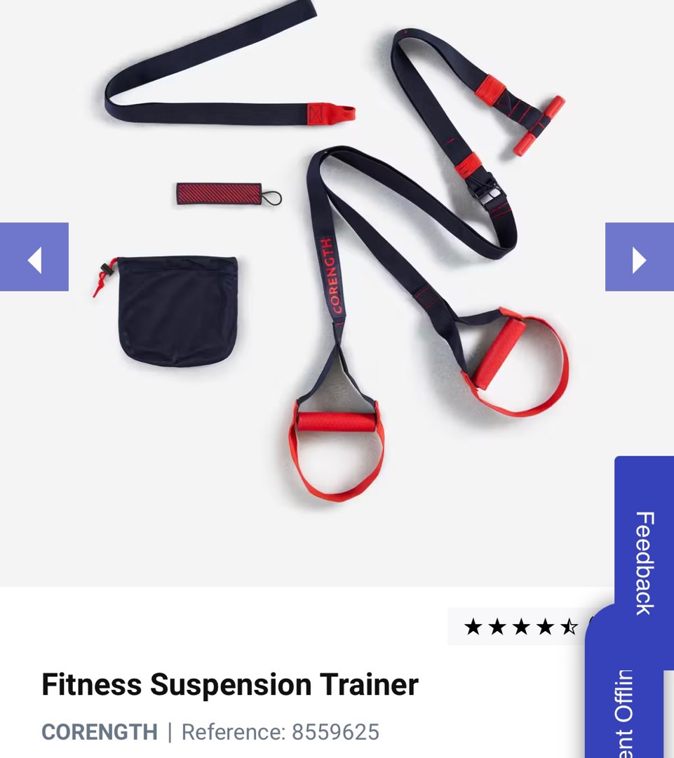 Decathlon Fitness Suspension Trainer