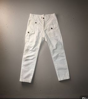 Dsquared2 cargo white pants