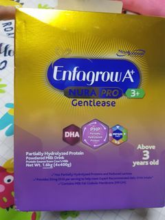 Enfagrow A+ NURA PRO 3 plus Gentlease above 3 years old 1.6 kg