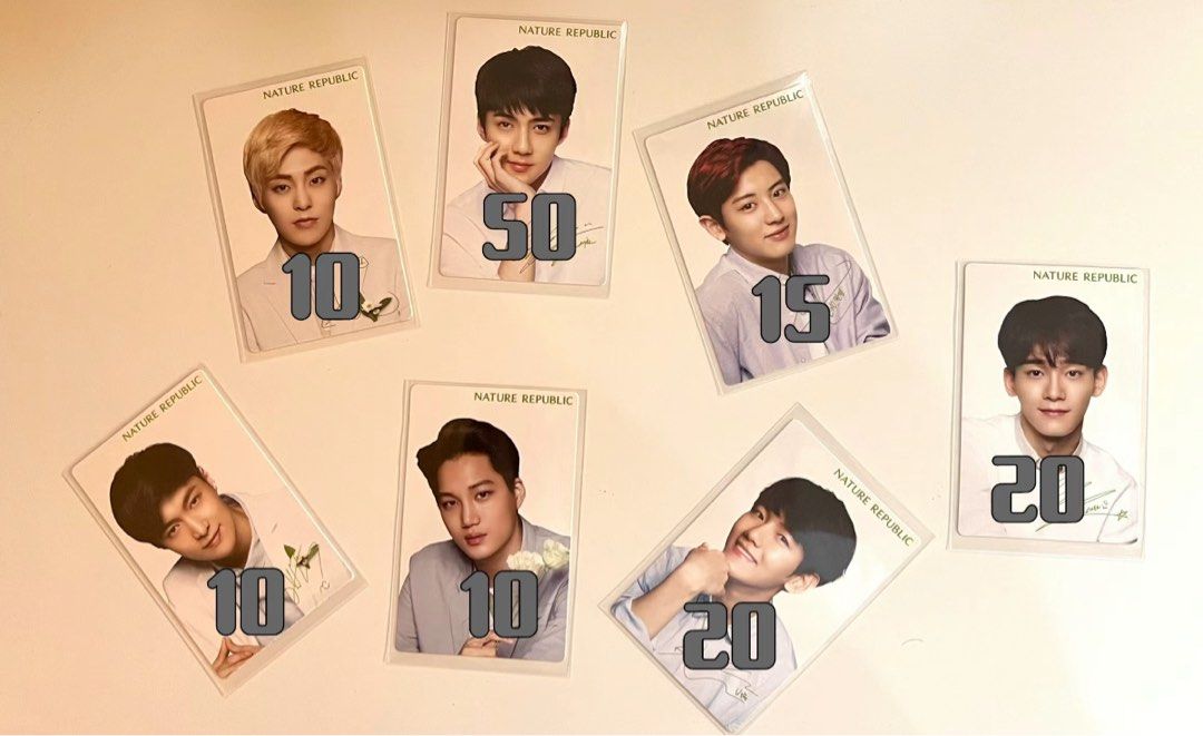 SUPERJUNIOR D&E NATURE REPUBLIC 台湾 トレカ SUPERJUNIOR D&E NATURE REPUBLIC 台湾 トレカ - メルカリ