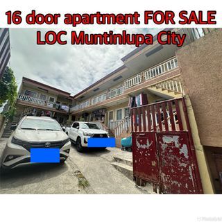 For sale 16 door  apartment muntinlupa city