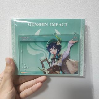 Genshin Impact Anniversary Photo Card Keychain - Venti