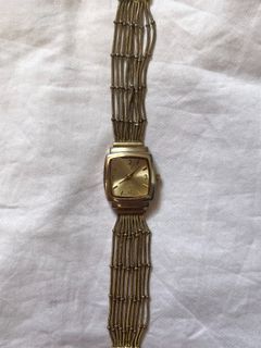Gold Tone Vintage Multi-Chain Watch