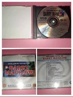 Golden Hits of Barry Manilow Karaoke Hits CD Album | Music VCD