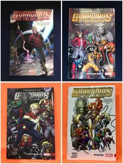 Guardians of the galaxy Marvel Comics TPB & HC SET 4 Books