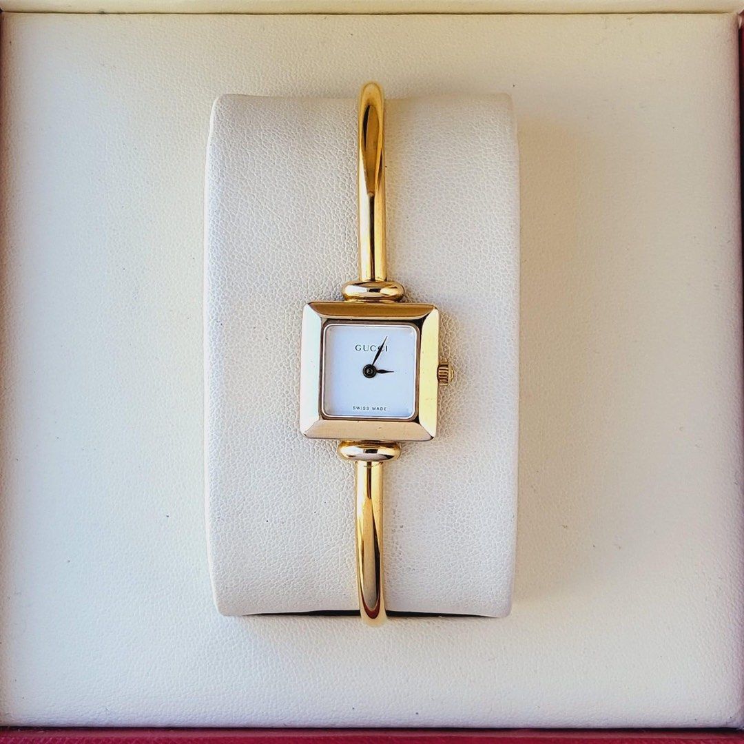 Gucci ladies bangle watch top