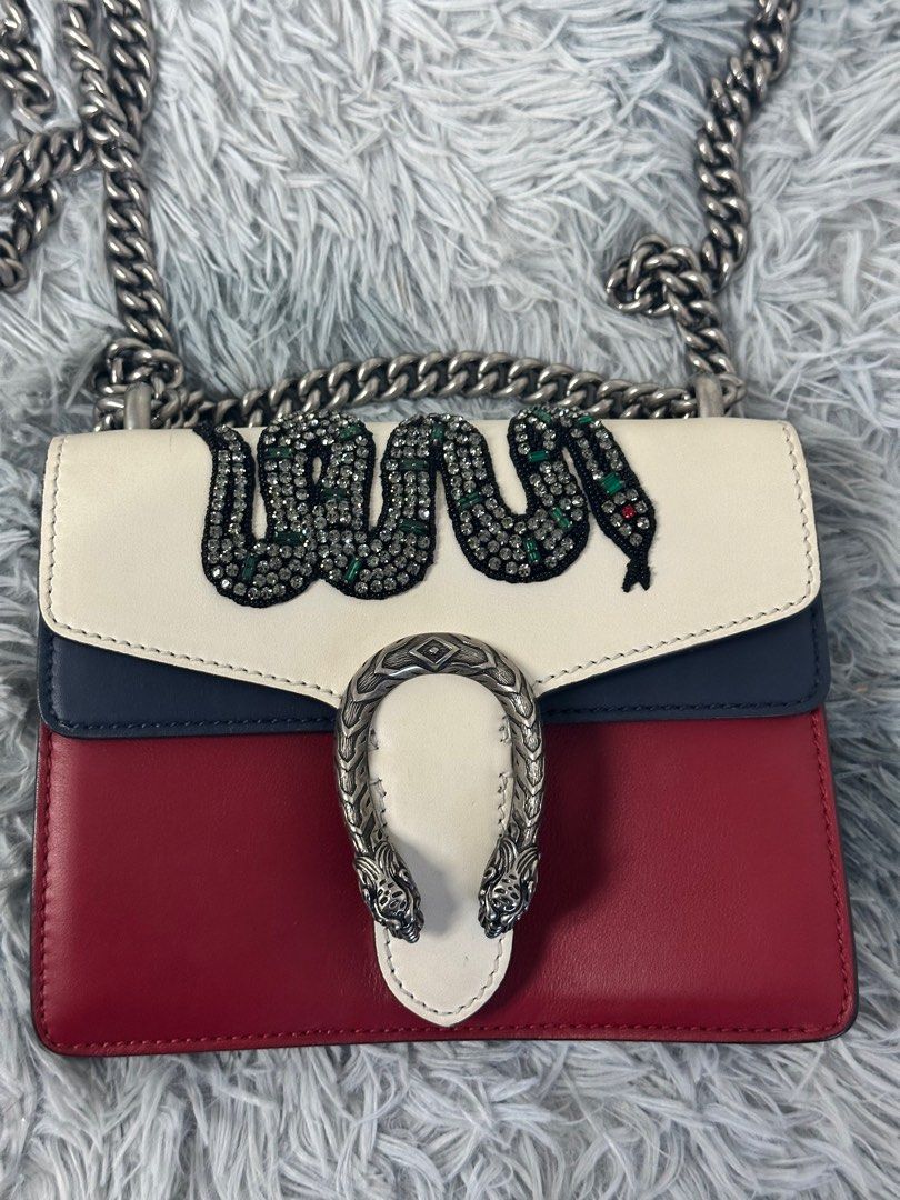 Gucci dionysus with crystals top