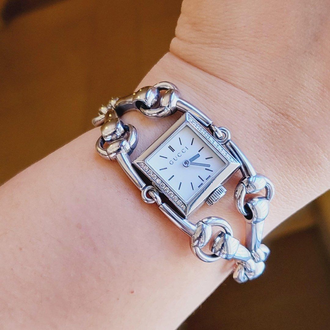 Gucci diamond watch womens sale