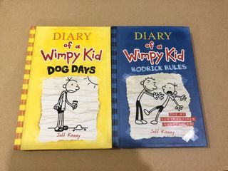 Hardcover! Diary of a Wimpy Kid - Dog Days and Rodrick Rules