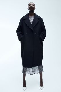 H&M Wool Winter Jacket from Japan Black