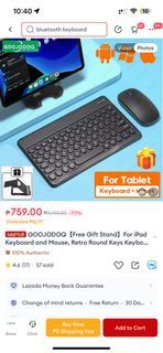iPad Keyboard and mouse