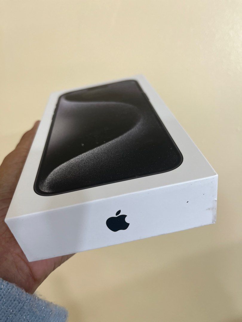 Iphone 15 Pro Max 256gb Black Titanium (Category: iPhone 15 Series) located in San Juan City. Submitted by AshleyandLynGeneralmerchandise (Listing ID 1298846534, Image 2). Description: We accept trade in Credit card / Home Credit Shipping Meet ups / Delivery Fb page: Ashley & Lyn.