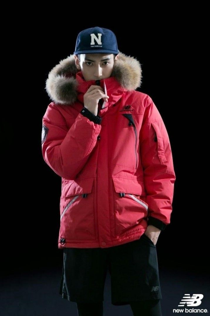 Jacket mountain parka goose down bulu angsa new balance patrol editions