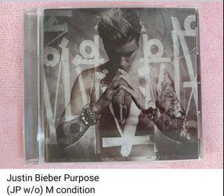 Justin Bieber Purpose CD (unsealed)