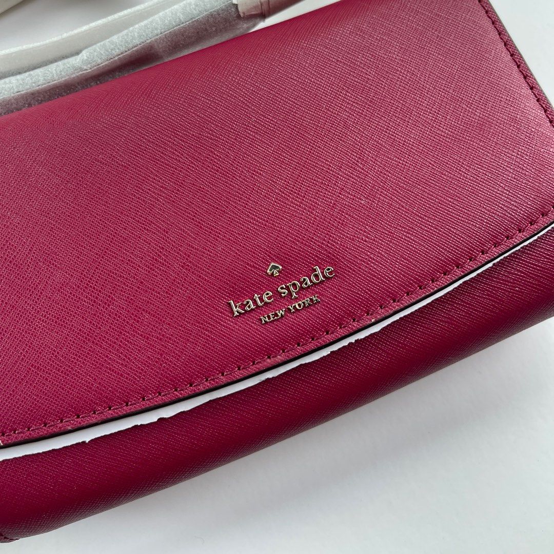 Kate spade maroon crossbody outlet