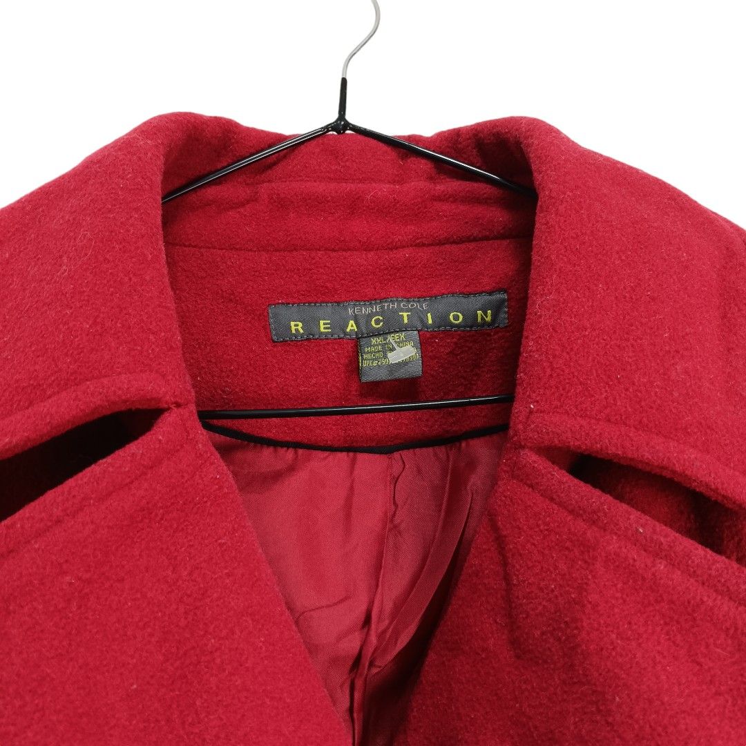 Kenneth Cole Reaction Red Coat Women s Fashion Coats Jackets and Outerwear on Carousell