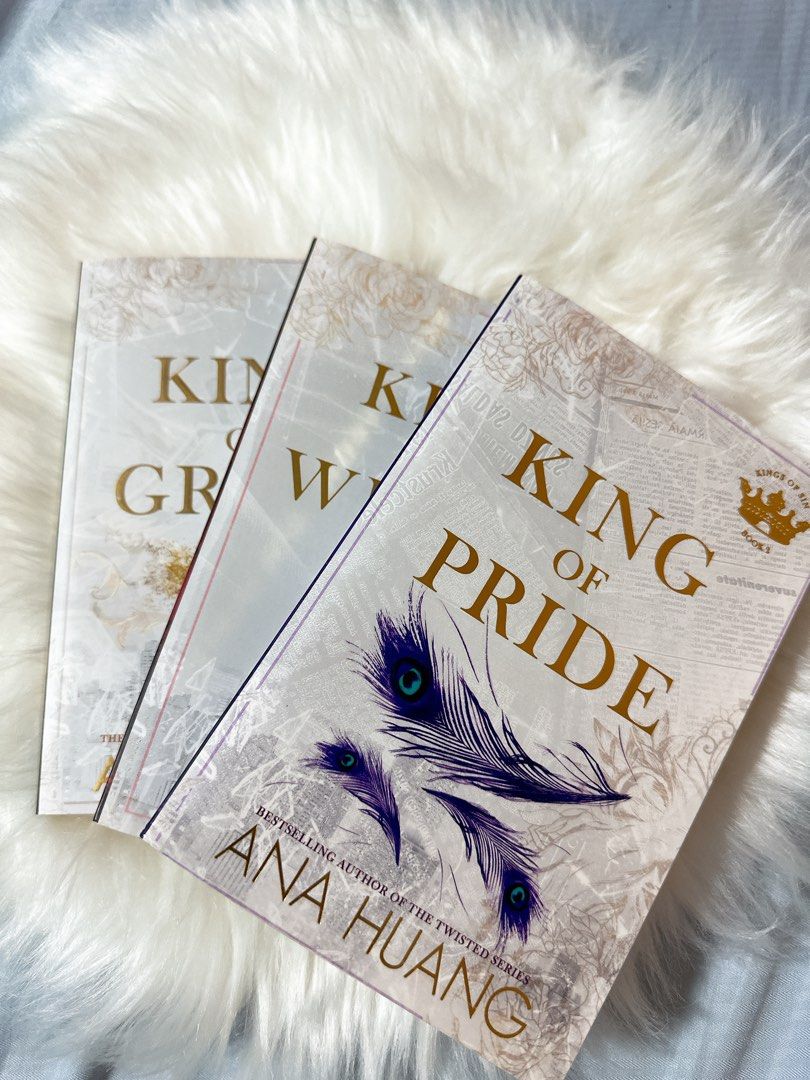 Kings of Sin Series by Ana Huang, King of Wrath, King of Pride, King of Greed, Hobbies & Toys