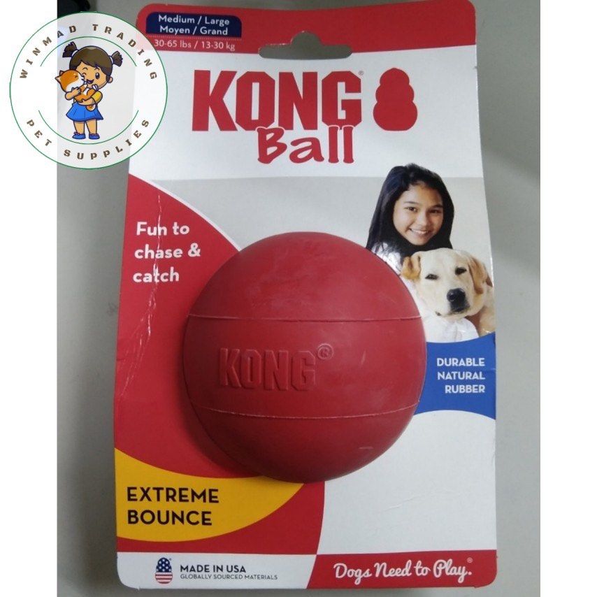 Kong ball with hole store