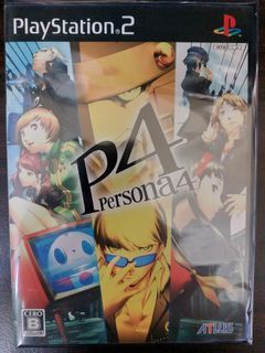 (LAST PRICE POSTED!) Great Condition Persona 4 Vanilla (Japanese Version) PS2 Game