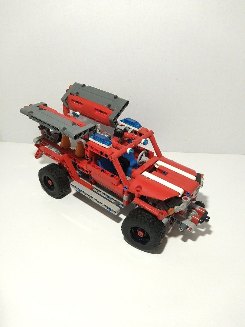 Lego Technic 42075 First Responder Item is Like New Stickers Not Applied Hobbies Toys Toys Games on Carousell