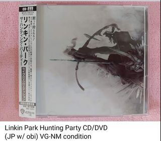 Linkin Park The Hunting Party CD/DVD (unsealed)