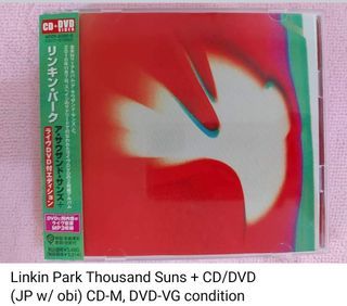 Linkin Park Thousand Suns + CD/DVD (unsealed)