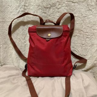 Longchamp nylon backpack