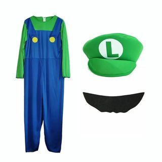 Luigi costume adult Large