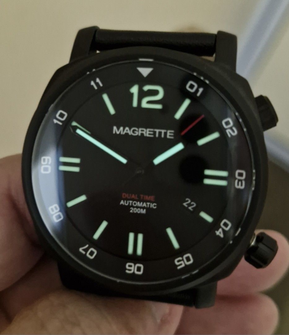 Magrette Dual Time Limited Edition Men s Fashion Watches Accessories Watches on Carousell