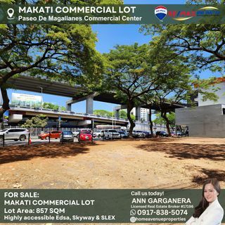 Makati Commercial Lot For Sale Paseo De Magallanes Commercial Center Commercial Lot for Sale near Skyway, EDSA and SLEX Commercial Lot
