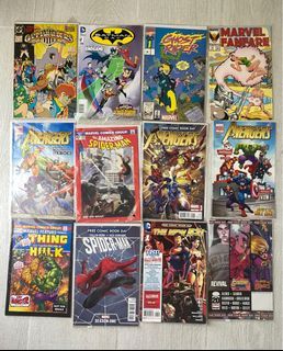 marvel dc comics batman ghost rider avengers spiderman hulk new 52 free comic book day