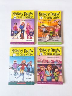 Nancy Drew The Clue Crew Book 6, 8, 11 and 12
