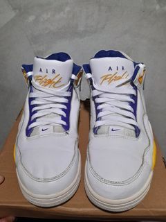 Nike Air Flight Legacy Lakers Home Basketball Shoes