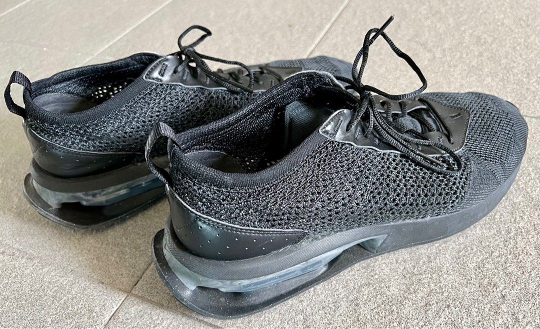50 of RRP Nike Air Max Flyknit Racer Triple Black Men s with Box Men s Fashion Footwear Casual shoes on Carousell