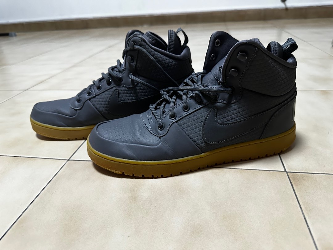 Nike court borough mid winter grey online