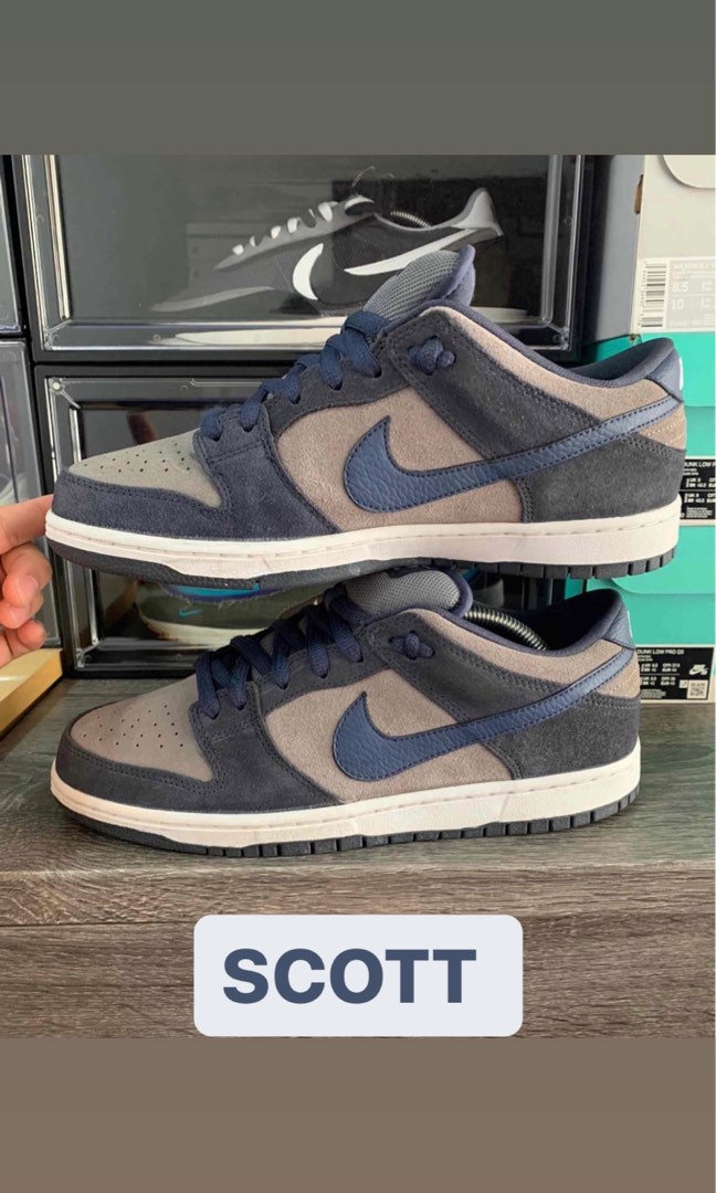 Nike SB Dunk Low Thunder Blue Cool Grey