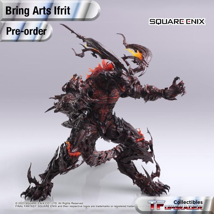 ファイナルファンタジーXVI　イフリート　BRING ARTS 4/27～5/3発売】『ファイナルファンタジー関連商品』e-STOREにて