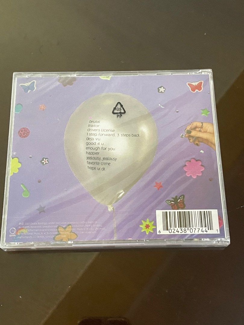 Olivia Rodrigo SOUR CD (Category: CDs & DVDs) located in Manila. Submitted by stefandraboutique (Listing ID 1298821459, Image 2). Description: Grab this SOUR CD by Olivia Rodrigo for 1250 php 💜.
