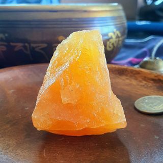 Orange Calcite raw chunk (L)