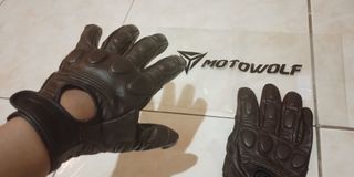 Original Motowolf Leather Gloves for Motorcycle [I'm new in Philippines so I speak few Tagalog]