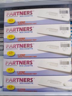 PARTNERS HCG CASSETTE / PREGNANCY TEST- 50 PCS  PER BOX