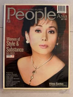 People Asia Magazine September 2007 Vilma Santos