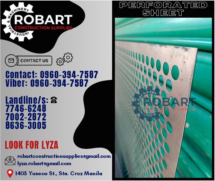 Perforated Sheet, Commercial &amp; Industrial, Construction Tools ...