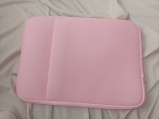 Pink Laptop MacBook Sleeve Pouch Soft Case 14"