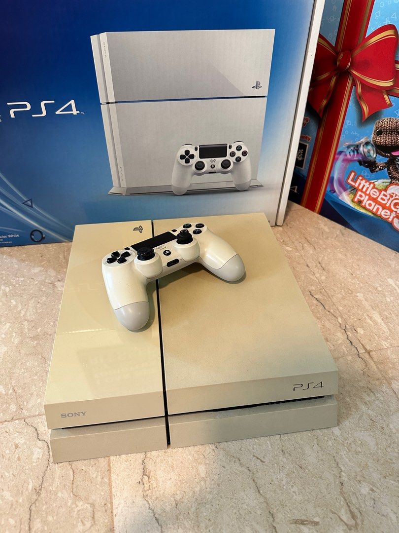 Playstation 4 - Glacier White 500GB, Video Gaming, Video Game 