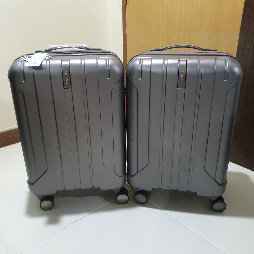 PLEASE READ Samsonite Niar Spinner 57 20 Exp Matt Silver Original Authentic Hobbies Toys Travel Luggage on Carousell