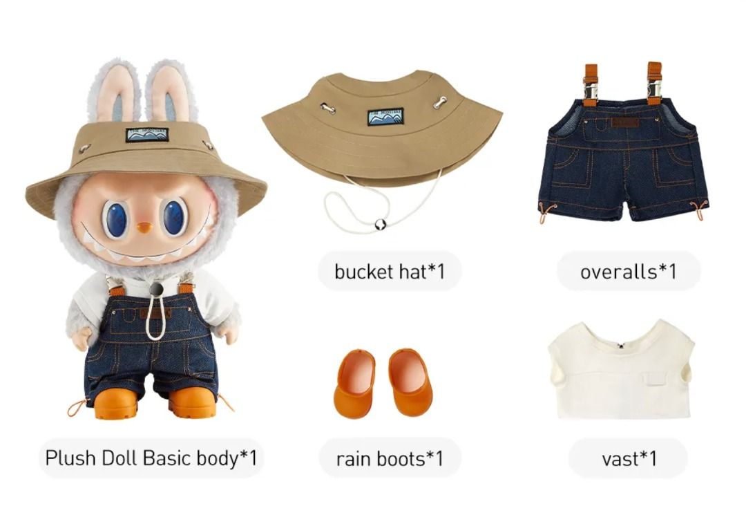 PopMart Labubu FALL IN WILD SERIES - Vinyl Plush Doll, Hobbies & Toys ...