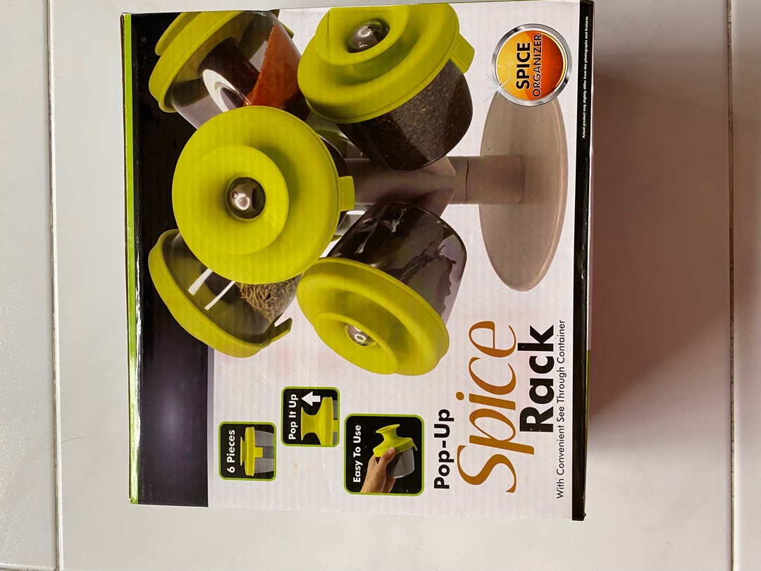 Pop Up Spice Rack Furniture Home Living Kitchenware Tableware Food Organisation Storage on Carousell